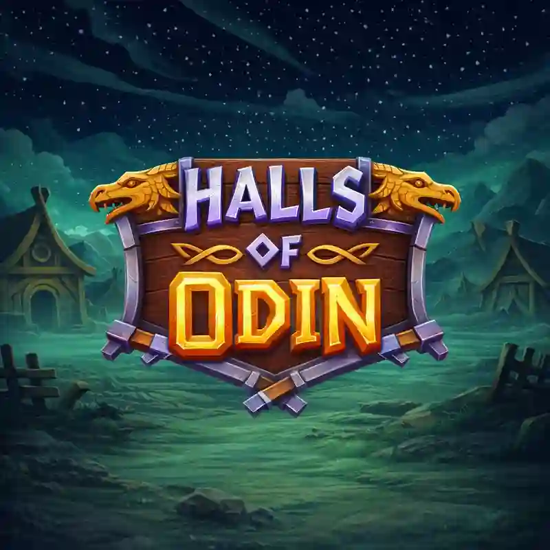 Halls of Odin Slot Game Interface